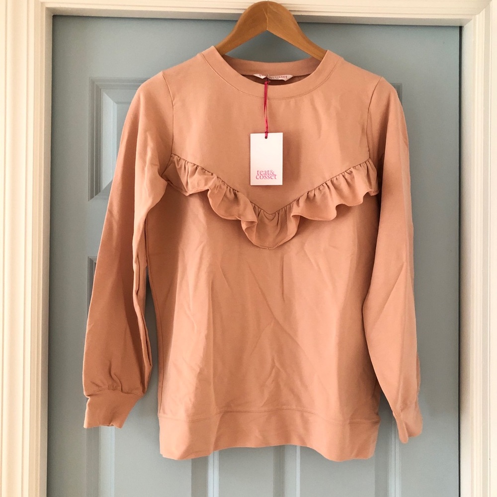 NWT Pink Nursing Sweatshirt